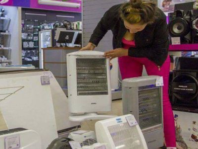 Llega el fr�o y suben los precios de los calefactores
