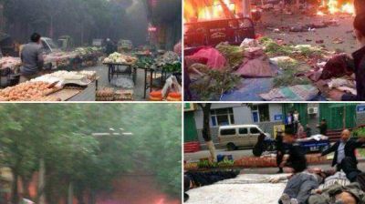 Atentado en China deja 31 muertos y 90 heridos