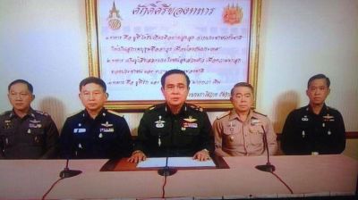 Golpe de Estado en Tailandia: el Ej�rcito anuncia por televisi�n la toma del poder