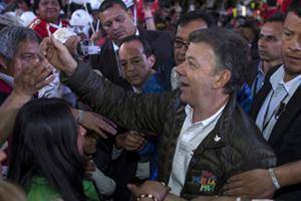 Los colombianos, hartos de la 