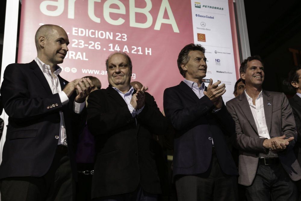 Macri asisti� de la apertura de arteBA