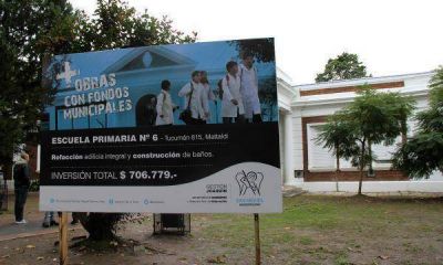 De la Torre inaugur� obras en la Primaria 6