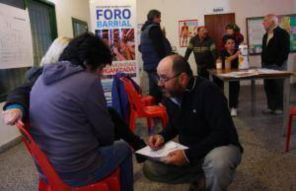 En San Mart�n, 730 vecinos ya participan en foros barriales