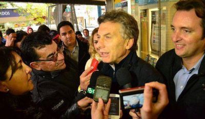 Macri lleg� a San Juan a promocionar su candidatura presidencial