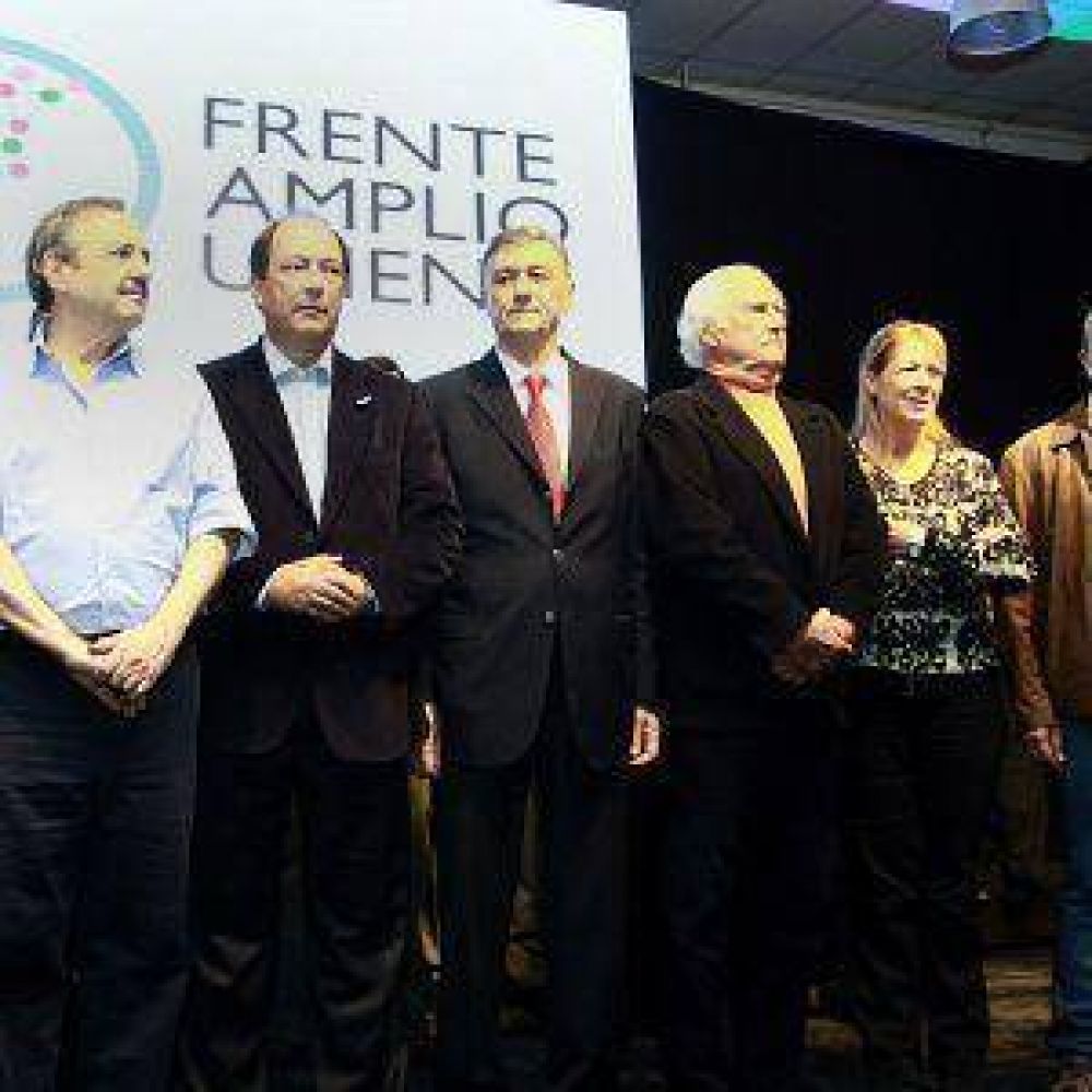 El Frente Amplio UNEN lanz� su candidatura en la Provincia lanzamiento FAU provincia frente amplio unen