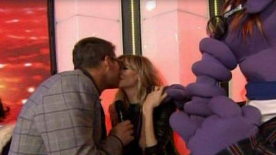 El d�a en el que Guillermina Valdes visit� a Marcelo Tinelli en el Bailando