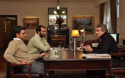 Rossi recibi� a los concejales Federico Ugo y Joaqu�n Noya