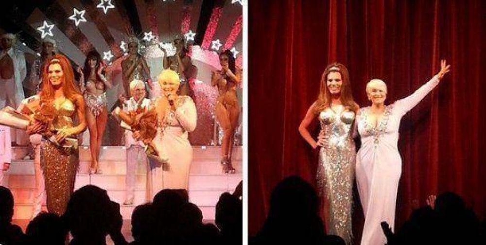 Florencia de la V debut� en Brillant�sima, junto a Carmen Barbieri a sala llena