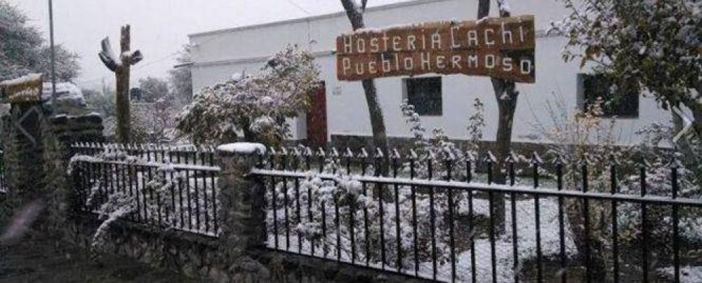 Hay nieve en distintos puntos de la provincia
