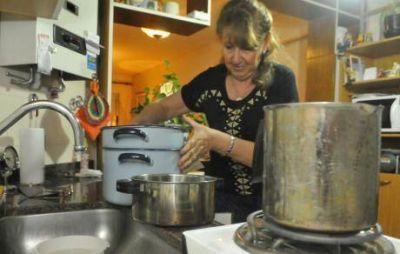 Unos treinta edificios est�n sin servicio de gas
