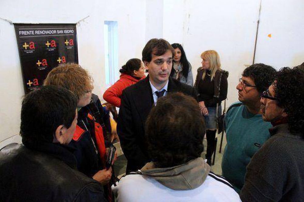 Galmarini visit� Villa Adelina