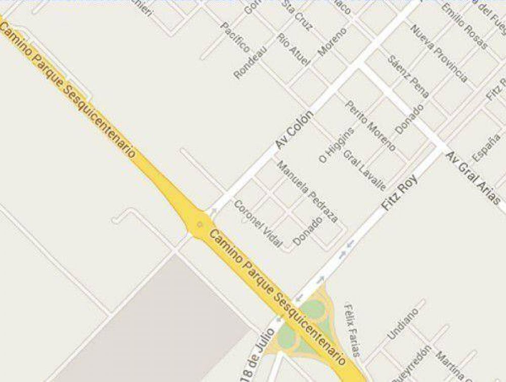 Perdi� el control de su auto y cay� a una zanja en la ruta 3 sur