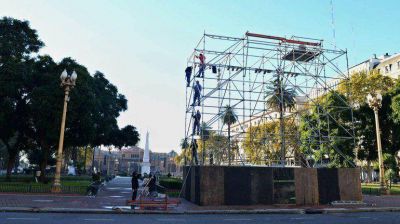 El kirchnerismo ultima los detalles de los festejos por el aniversario del 25 de mayo