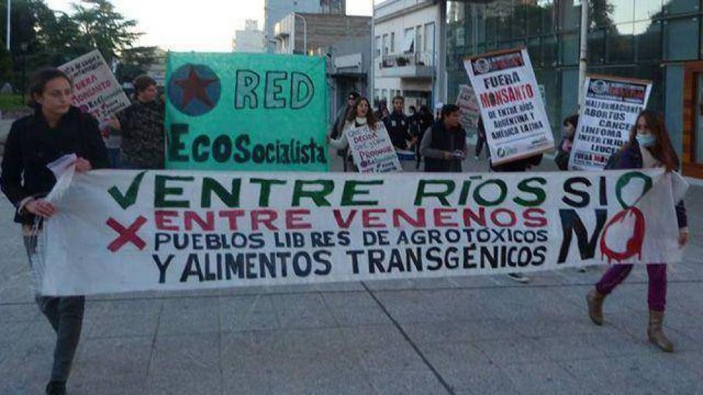 Marcha contra Monsanto: cuestionaron el proyecto de agroqu�micos de Entre R�os
