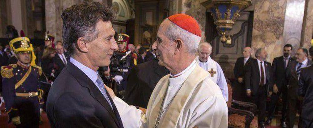 Macri asisti� al Tedeum en la Catedral Metropolitana