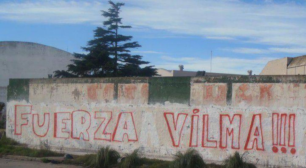 Pintadas a favor de Baragiola en calles de Mar del Plata