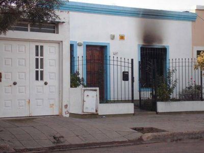 Un detenido por intentar prender fuego una casa