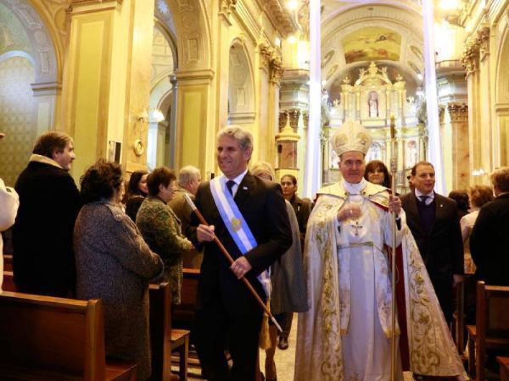 El obispo de San Luis celebr� el tradicional Tedeum en la Catedral