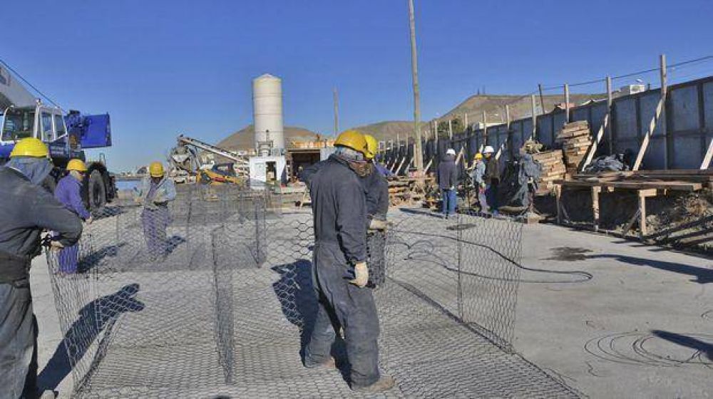 El muro costero del Hospital Alvear estar� listo a fin de a�o