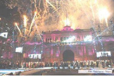 Beder acompa�� a CFK en los festejos por el 25 de Mayo