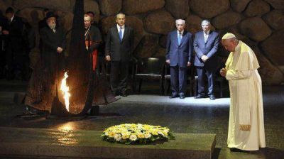 El Papa, en el Museo del Holocausto: 
