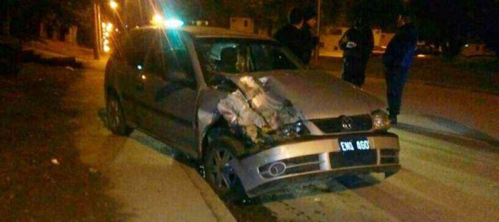 Violento accidente en el Alto