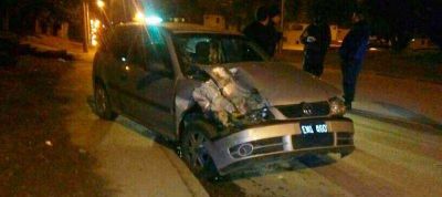 Violento accidente en el Alto