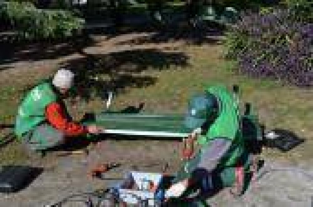 La Plata: Municipio realiza refacciones en Parque Saavedra
