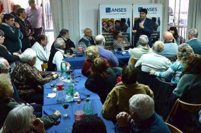 Diego Bossio visit� San Isidro