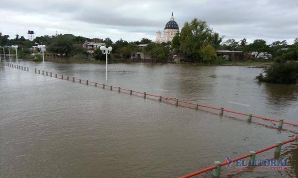 Para evitar inundaciones, Itat� gestiona desag�es