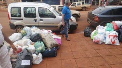 Se entreg� lo recolectado en la campa�a solidaria �por los gurises de Andresito� 