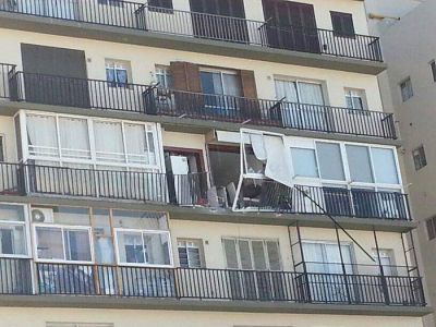 Explot� un departamento en Arenales 2329; no hubo heridos de consideraci�n
