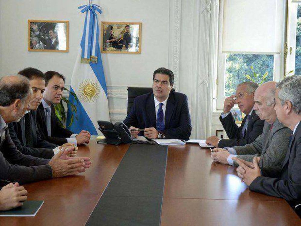 El gobernador se reuni� con el jefe de Gabinete