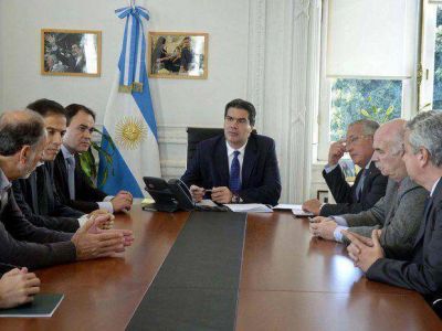 El gobernador se reuni� con el jefe de Gabinete