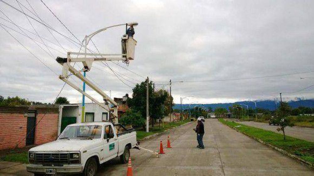Mejoran el alumbrado p�blico de m�s 200 calles de la Ciudad