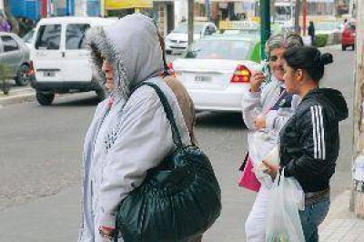 El fr�o pega fuerte en la provincia, pero la temperatura m�nima ir� en aumento