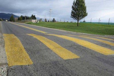 Se realizaron trabajos de demarcaci�n en la ruta de acceso a Bariloche