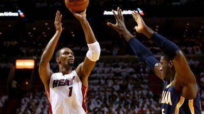El Heat consigue la tercera victoria consecutiva de la serie ante los Pacers