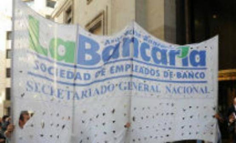 Nuevo paro de la Bancaria para este jueves