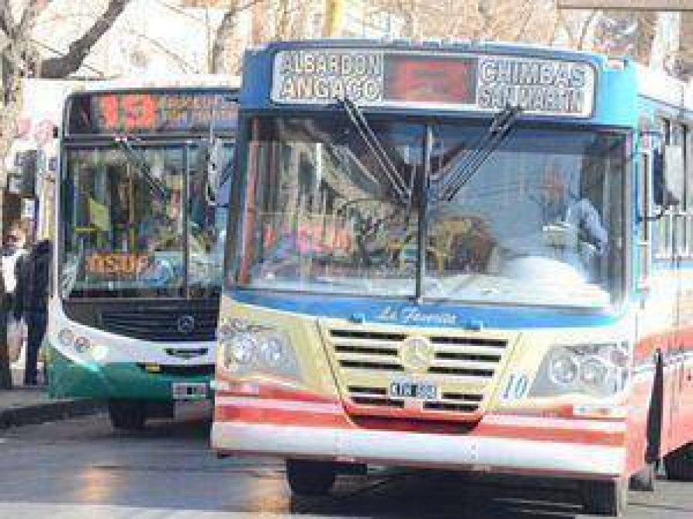  Ma�ana no habr� servicios de colectivos en toda la provincia