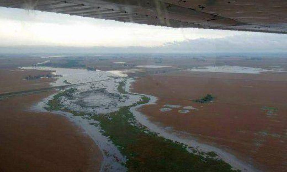 Piden obras para recuperar 20 mil hect�reas anegadas en San Justo y Marcos Juarez