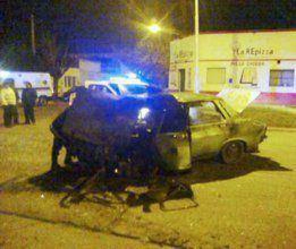 Violento choque en �lvarez y Belgrano  