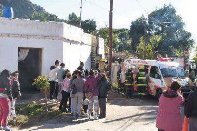 Los Sarmientos: Un anciano muri� al incendiarse su habitaci�n