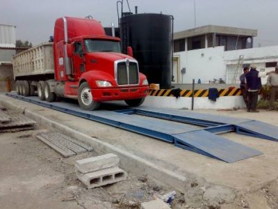 Quieren controlar el peso de los camiones de transporte