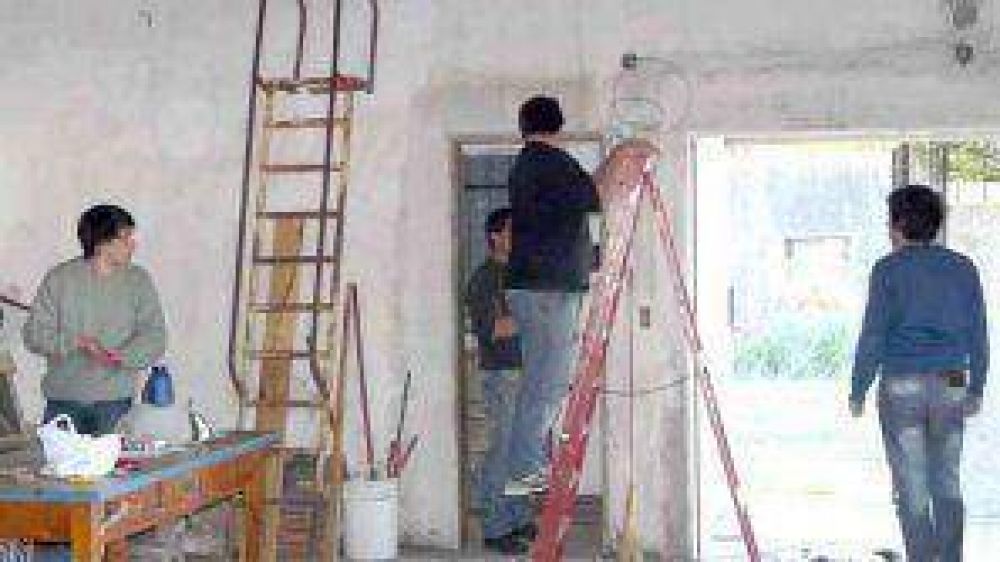 SUM San Isidro: se inici� la instalaci�n el�ctrica