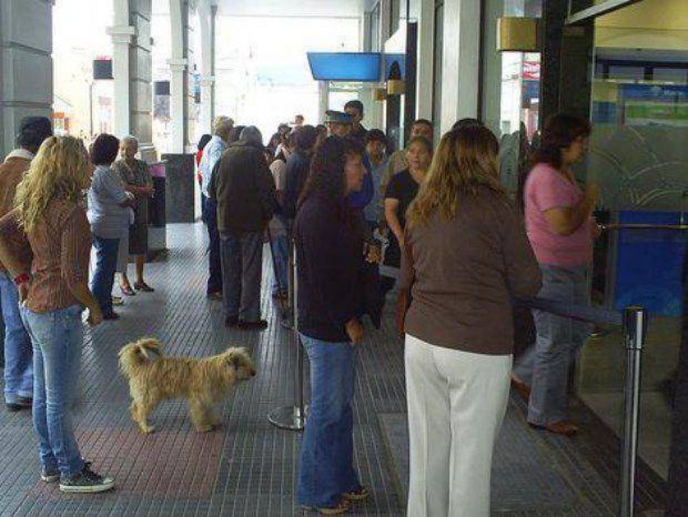 Hoy parar�n los bancarios