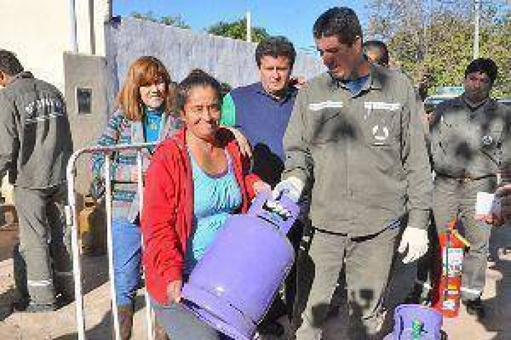 El municipio lanz� el programa Garrafas para Todos a 16 pesos