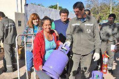 El municipio lanz� el programa Garrafas para Todos a 16 pesos