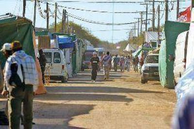 Villa Mail�n se prepara para recibir a unos 200.000 fieles el fin de semana
