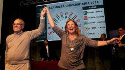Alicia Bard�n asume al frente del rectorado de la UNT